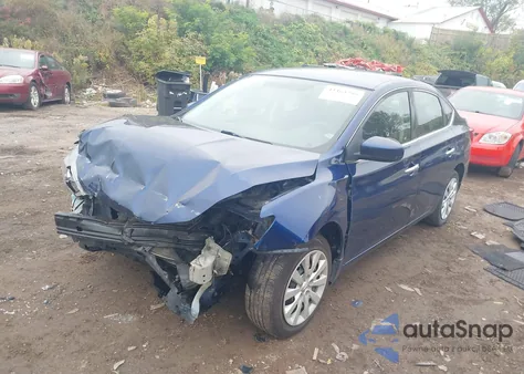 2017 Nissan Sentra Sv из США, поврежденный, VIN 3N1AB7AP0HL674900